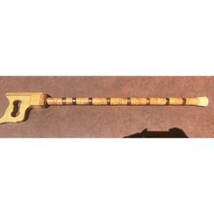Carpenter's‎ Saw Handle Wooden Cane Walking Stick 35 3/4"